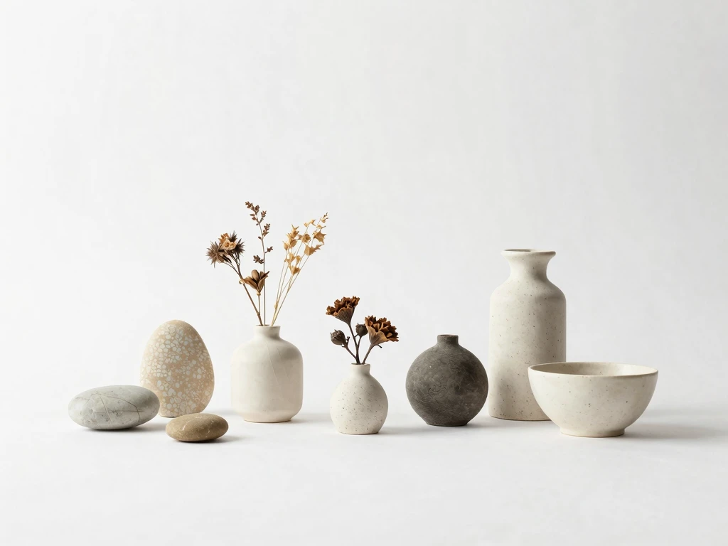 Organic collectie minimalistische decoratie